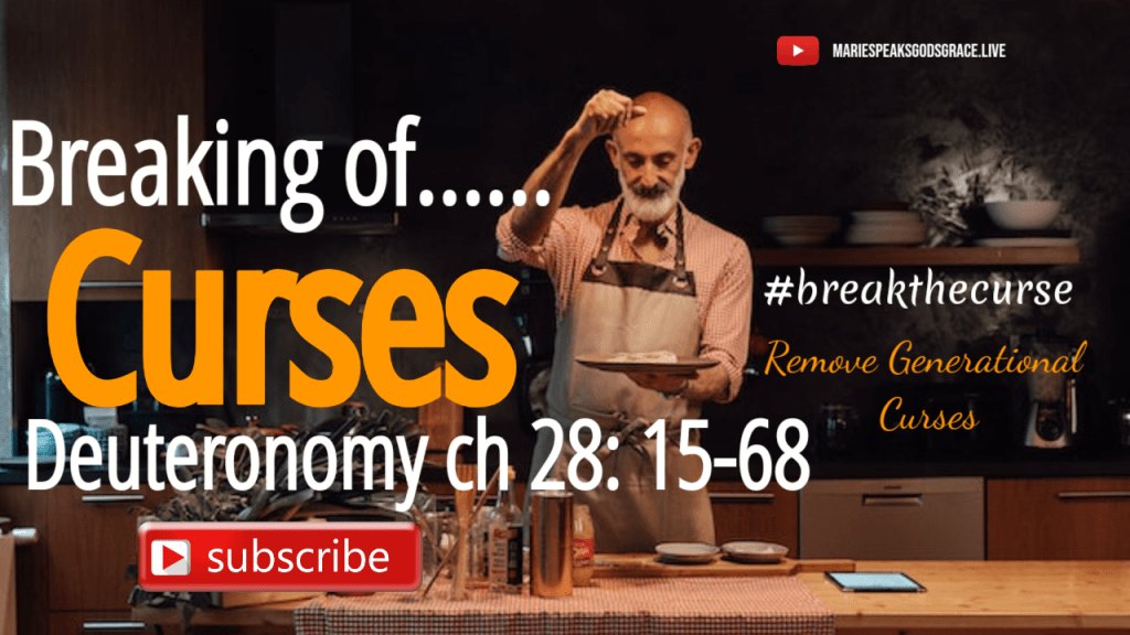 Deuteronomy ch 28: 15-68 #insidertips How the Breaking of Generational Curses is a&nbsp;process