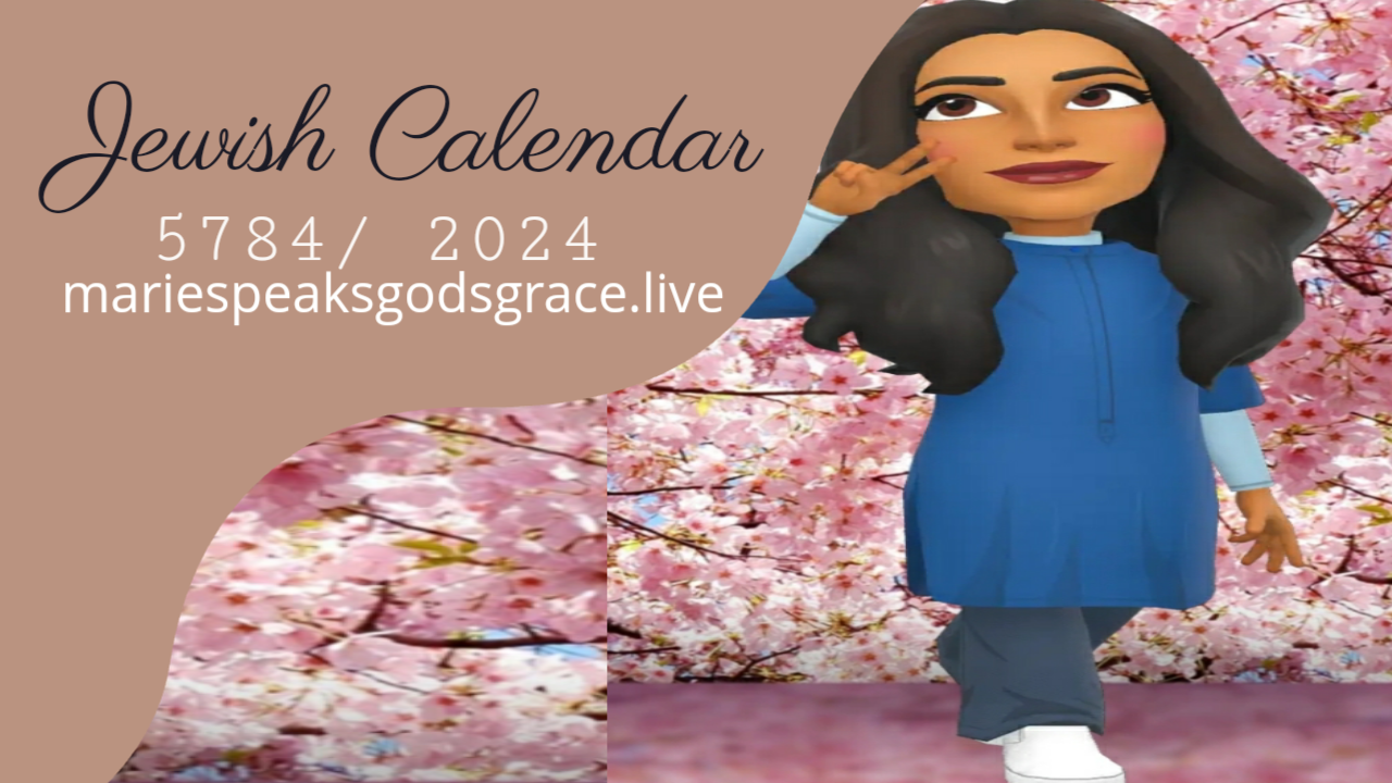 Jewish calendar 5784/ 2024