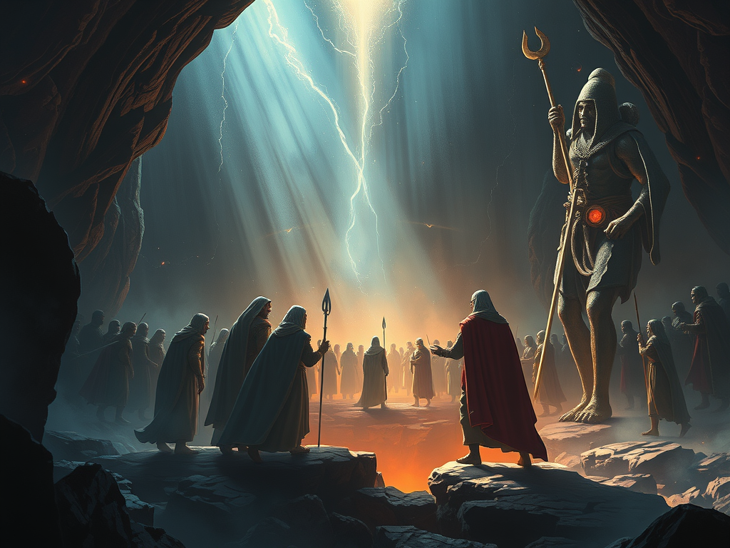 Numbers ch 16: Rebels, Pride, and Chosen Ones of GOD.All traitors fall into the pit .